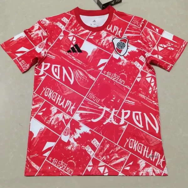 25-26 River Plate Red Training shirts