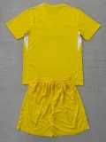 25-26 INT Yellow GoalKeeper Kids Soccer Jersey