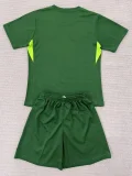 25-26 CHE Green Goalkeeper Kids Soccer Jersey