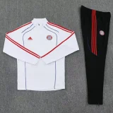 25-26 Bayern White Half Pull Tracksuit (半拉链)