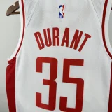 22-23 ROCKETS DURANT #35 White Top Quality Hot Pressing NBA Jersey