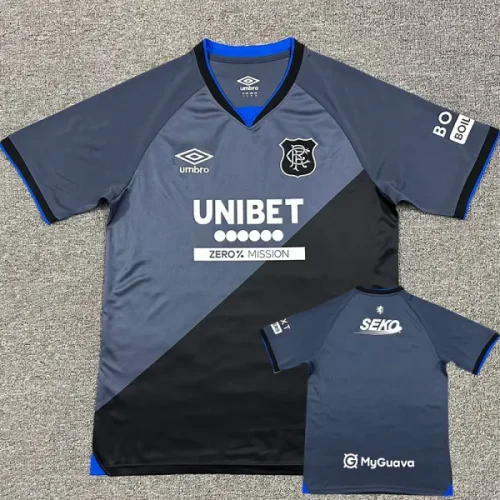 25-26 Rangers Grey Fans Soccer Jersey