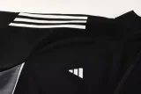 2025 AD Black Jacket Tracksuit #2319