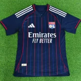 25-26 Lyon Away Player Version Soccer Jersey