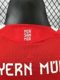 25-26 Bayern Home Long Sleeve Player Version Soccer Jersey (长袖球员)