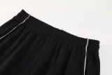 2025 AD Black Jacket Tracksuit #2319