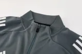 2025 AD Grey Jacket Tracksuit #2319