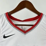 22-23 Trail Blazers YANG #16 White Top Quality Hot Pressing NBA Jersey