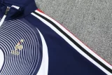 25-26 France Royal blue Jacket Tracksuit #F18
