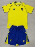 25-26 Cadiz Home Kids Soccer Jersey