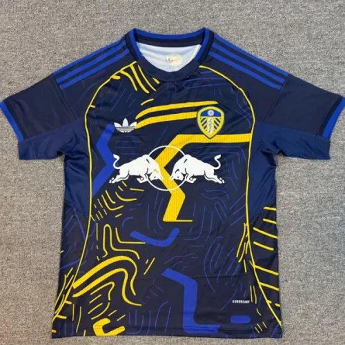 25-26 Leeds United Royal blue Concept Edition Fans Soccer Jersey
