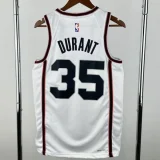 24-25 ROCKETS DURANT #35 White city Edition Top Quality Hot Pressing NBA jersey