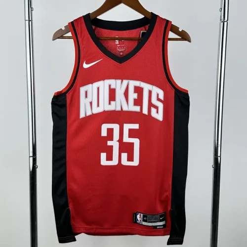 22-23 ROCKETS DURANT #35 Red Top Quality Hot Pressing NBA Jersey