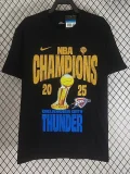 2025 NBA Black champions High Quality Casual T-Shirt