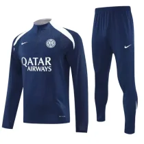 25-26 INT Royal blue Half Pull Tracksuit (半拉链)