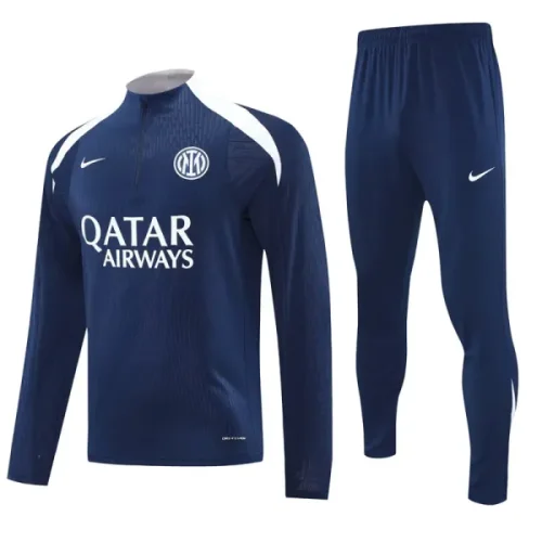 25-26 INT Royal blue Half Pull Tracksuit (半拉链)