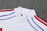 25-26 Bayern White Half Pull Tracksuit (半拉链)