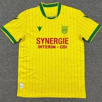 25-26 Nantes Home Fans Soccer Jersey