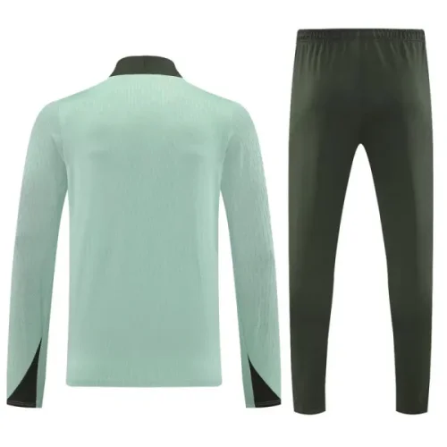 25-26 CHE Light green Half Pull Tracksuit (半拉链)