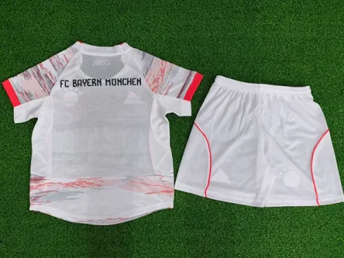 25-26 Bayern Away Kids Player Version Soccer Jersey (球员童装)