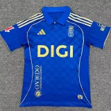 25-26 Real Oviedo Home Fans Soccer Jersey