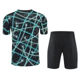 25-26 INT Black blue Training Short Suit