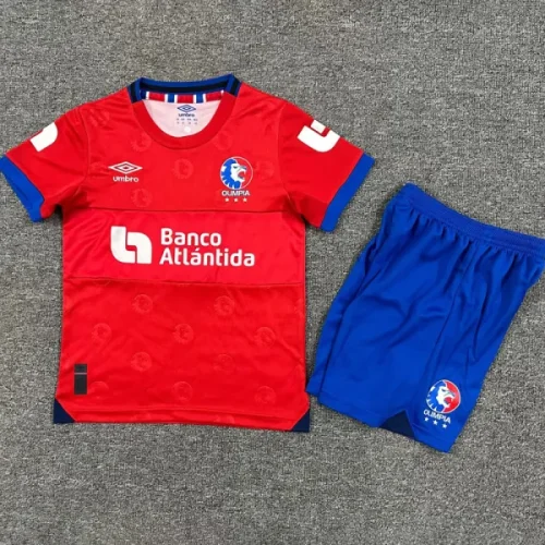 25-26 CD Olimpia Away Kids Soccer Jersey 洪都拉奥林
