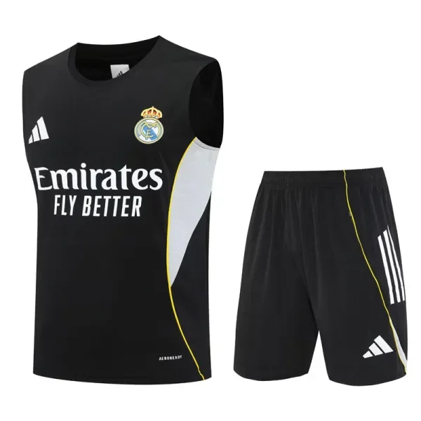 25-26 RMA Black Tank top and shorts suit