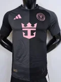 25-26 Inter Miami Black Player Version Soccer Jersey