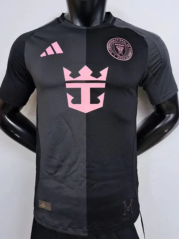 25-26 Inter Miami Black Player Version Soccer Jersey