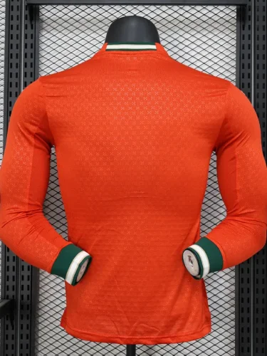 25-26 Portugal Home Long Sleeve Player Version Soccer Jersey(长袖球员)(PM)