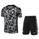 25-26 CHE Black White Training Short Suit