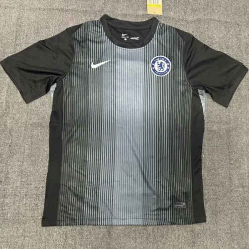 25-26 CHE Black Goalkeeper Soccer Jersey