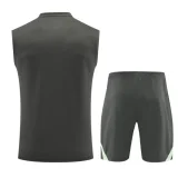 25-26 RMA Army green Tank top and shorts suit