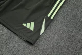 25-26 RMA Army green Tank top and shorts suit