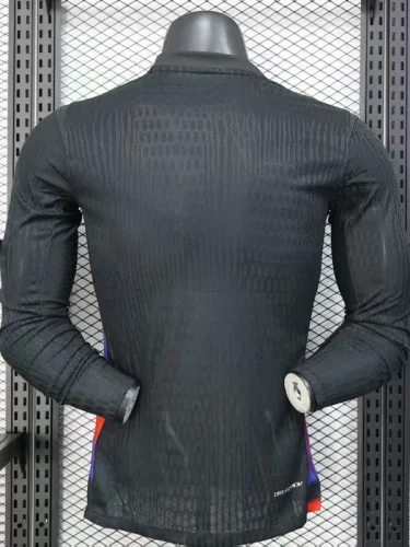 25-26 England W Away Long Sleeve Player Version Soccer Jersey (长袖球员)