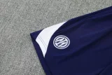 25-26 INT Royal blue Tank top and shorts suit