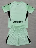 25-26 Boca Juniors Green GoalKeeper Kids Soccer Jersey