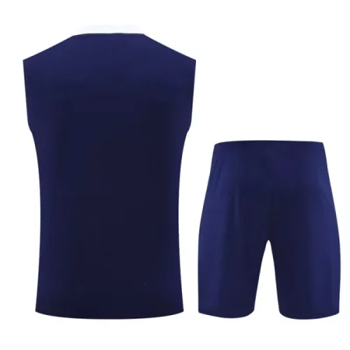 25-26 INT Royal blue Tank top and shorts suit