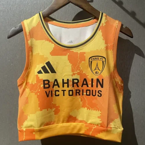 25-26 PSG Yellow orange women Yoga Vest (女)