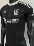 25-26 LIV Black Goalkeeper Player Version Soccer Jersey