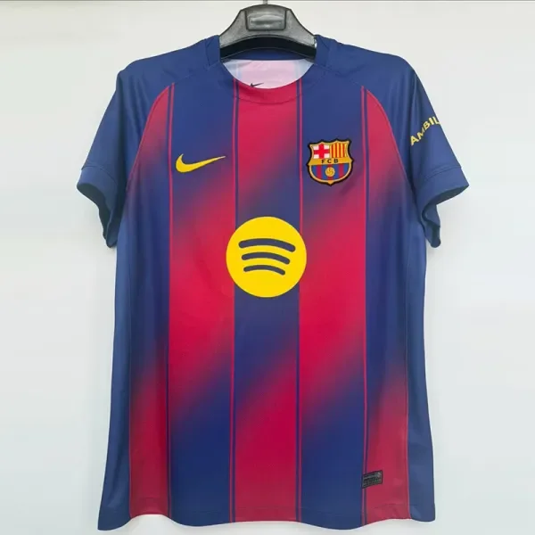 25-26 BAR Home 1:1 Fans Soccer Jersey