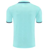 25-26 Man Utd Light blue Polo Short Sleeve