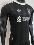 25-26 LIV Black Goalkeeper Player Version Soccer Jersey