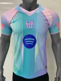 25-26 BAR Pink Blue Special Edition Fans Training Shirts