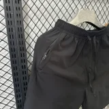 D705 NK Black Casual Short Pants