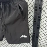 D705 NK Black Casual Short Pants