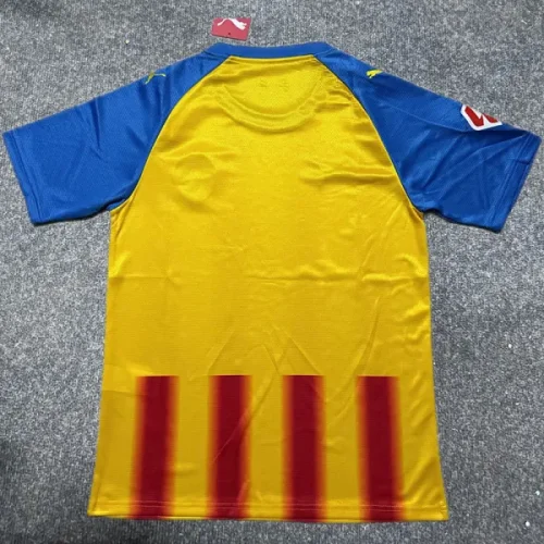 25-26 Valencia Yellow Fans Soccer Jersey