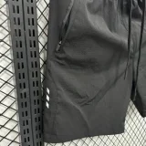 D3303 AD Black Casual Short Pants