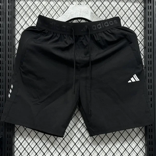 D3303 AD Black Casual Short Pants